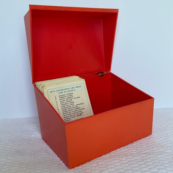 Vintage Betty Crocker Recipe Card Library by General Mills 1971 - Starter Set - Picture 1 of 16